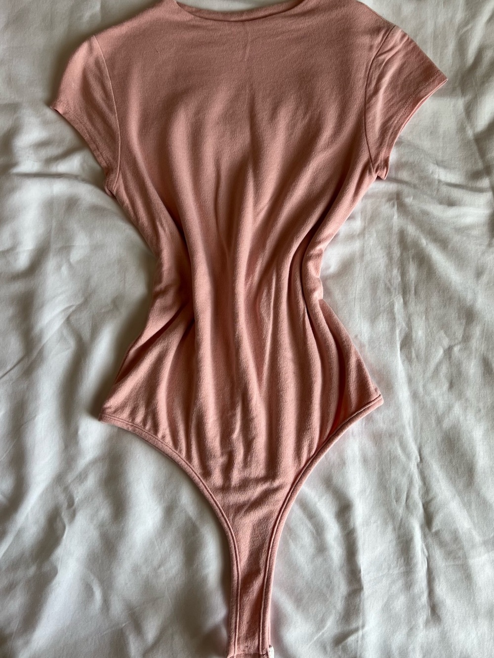 Soft Stretch Pink Bodysuit